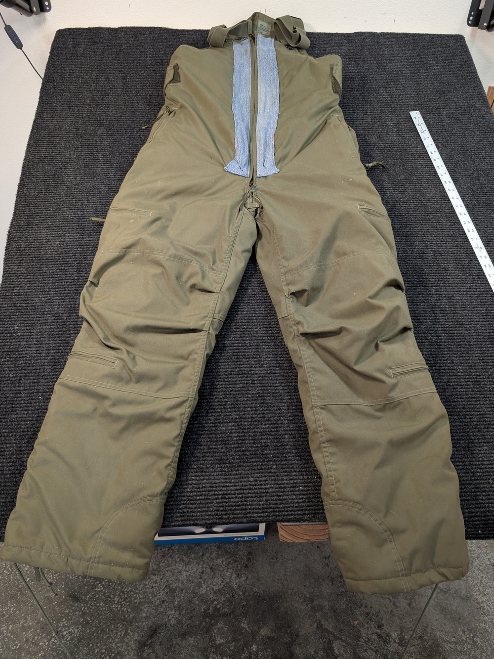 US Military CVC Cold Weather Overalls Mounted Aircrewmen Aramid Medium Long
